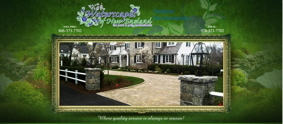 Landscaper Landscaping Waterscapes of New England Haverhill Newbury MA